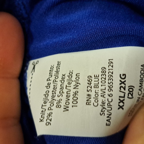 0720 Avia Lightweight Half Zip Pullover Hoodie - Picture 5 of 7